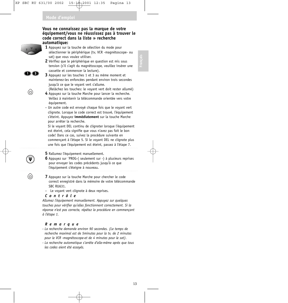 Philips RU631/00 User Manual | Page 13 / 80