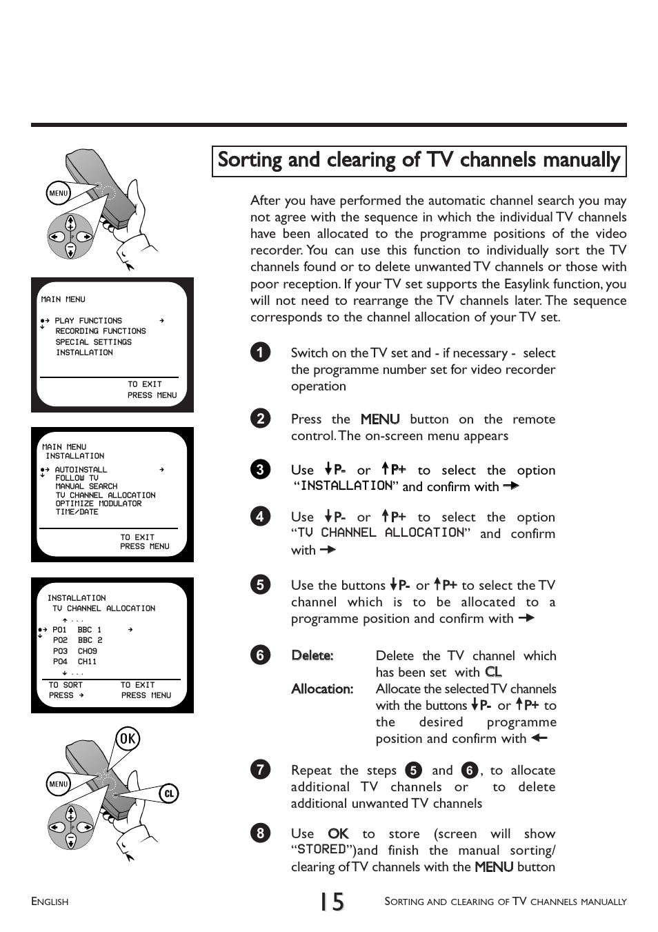 Philips VR 766/07 User Manual | Page 15 / 64