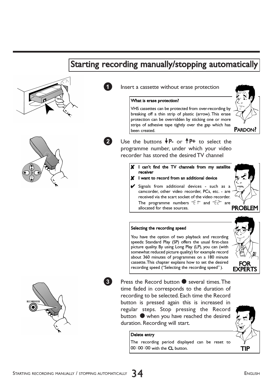 Philips VR 766/07 User Manual | Page 34 / 64