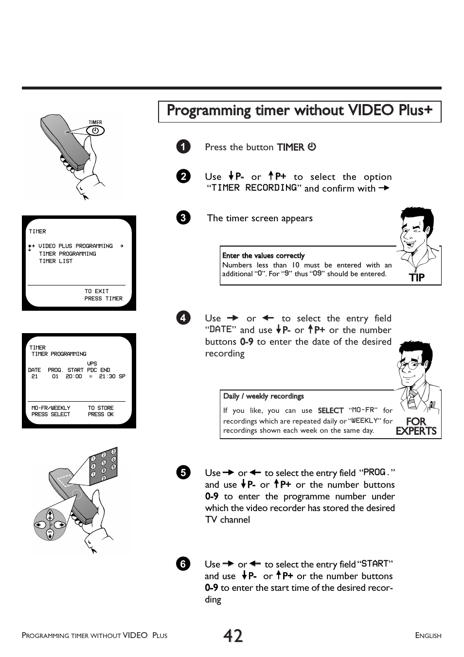 Philips VR 766/07 User Manual | Page 42 / 64