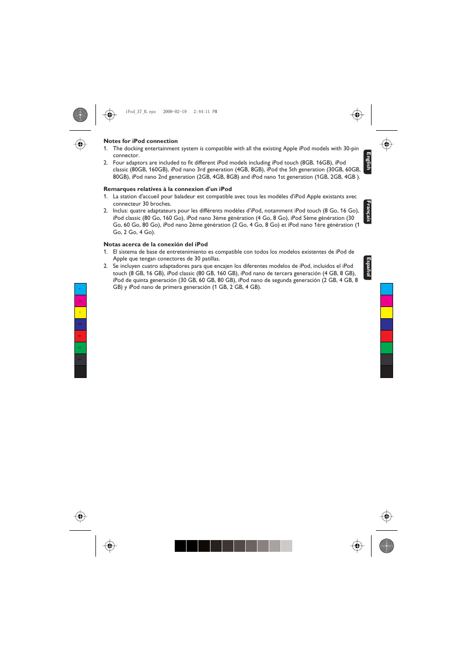 Philips MCM196D/37B User Manual | Page 29 / 29