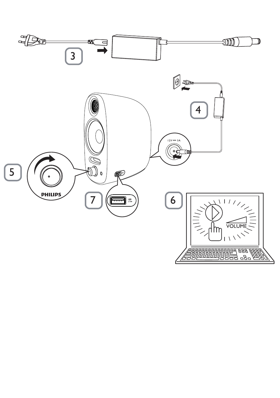 Philips SPA7210/17 User Manual | Page 3 / 9