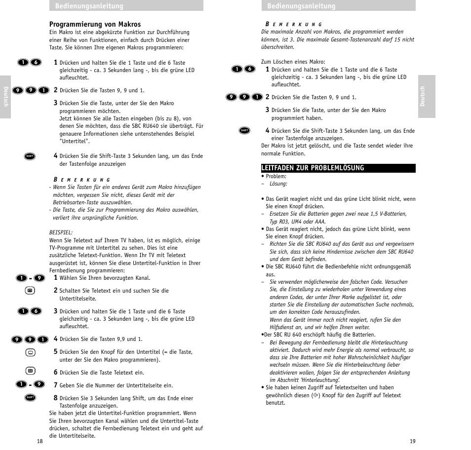 Philips RU640/00 User Manual | Page 10 / 31