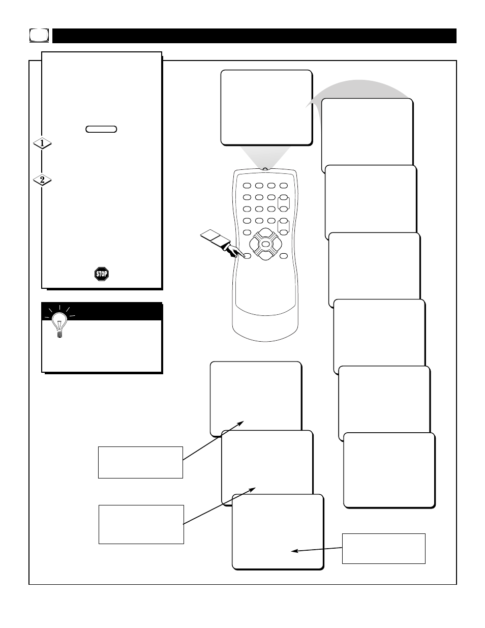 Sing the, Leep, Imer | Ontrol | Philips MAGNAVOX PS1947C1 User Manual | Page 16 / 32