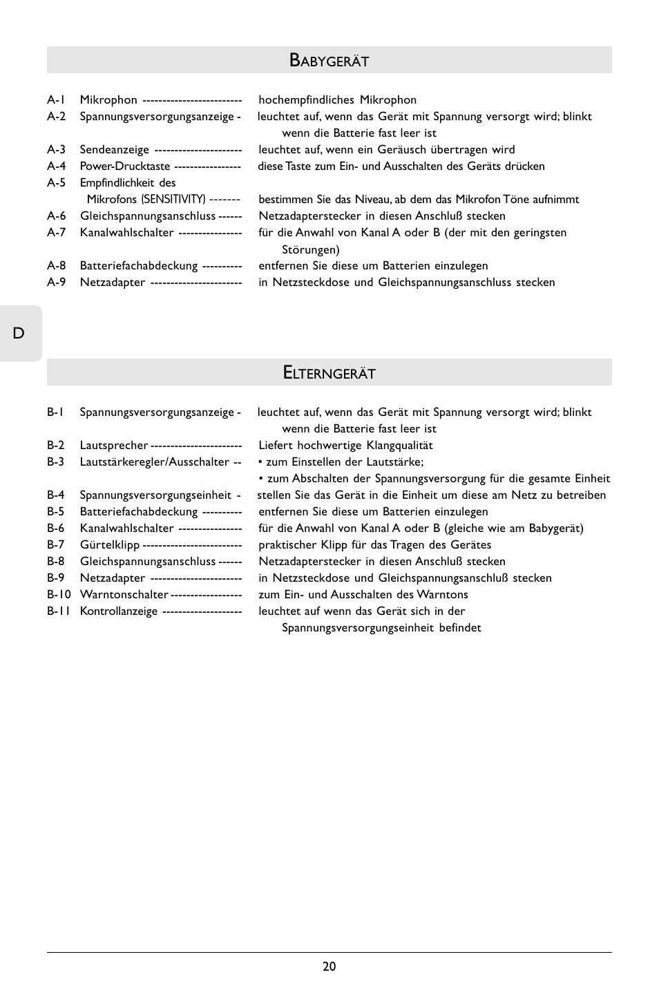 Philips SBCSC363 User Manual | Page 21 / 75