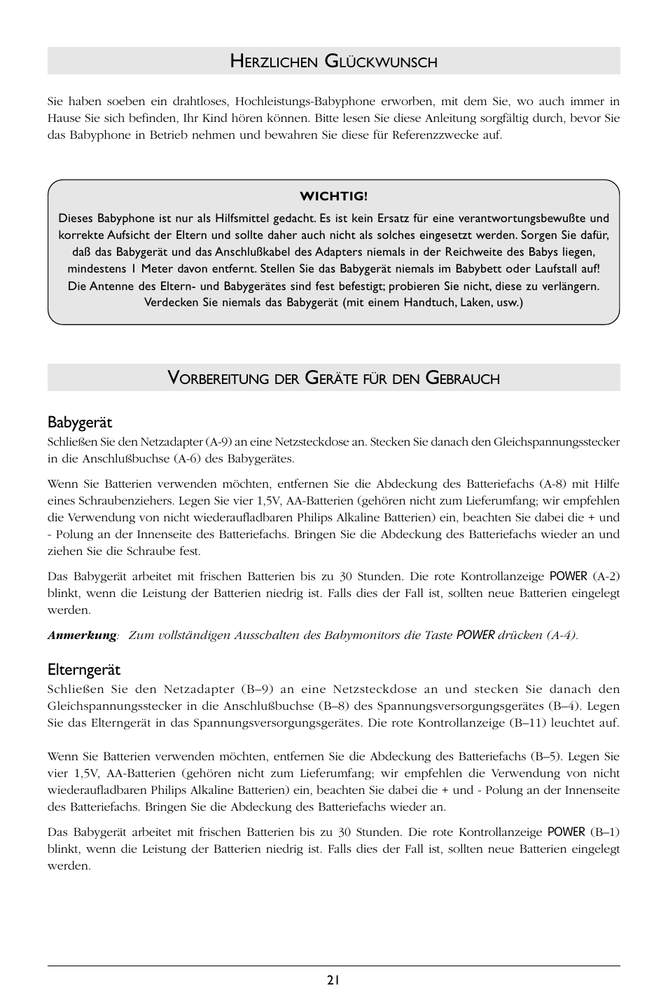 Philips SBCSC363 User Manual | Page 22 / 75