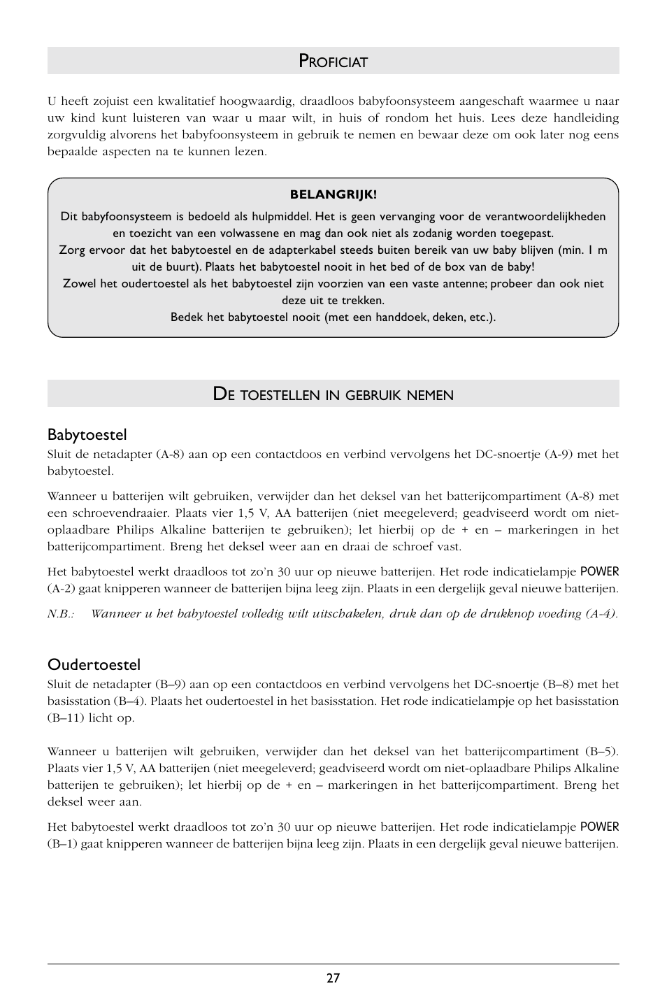 Philips SBCSC363 User Manual | Page 28 / 75