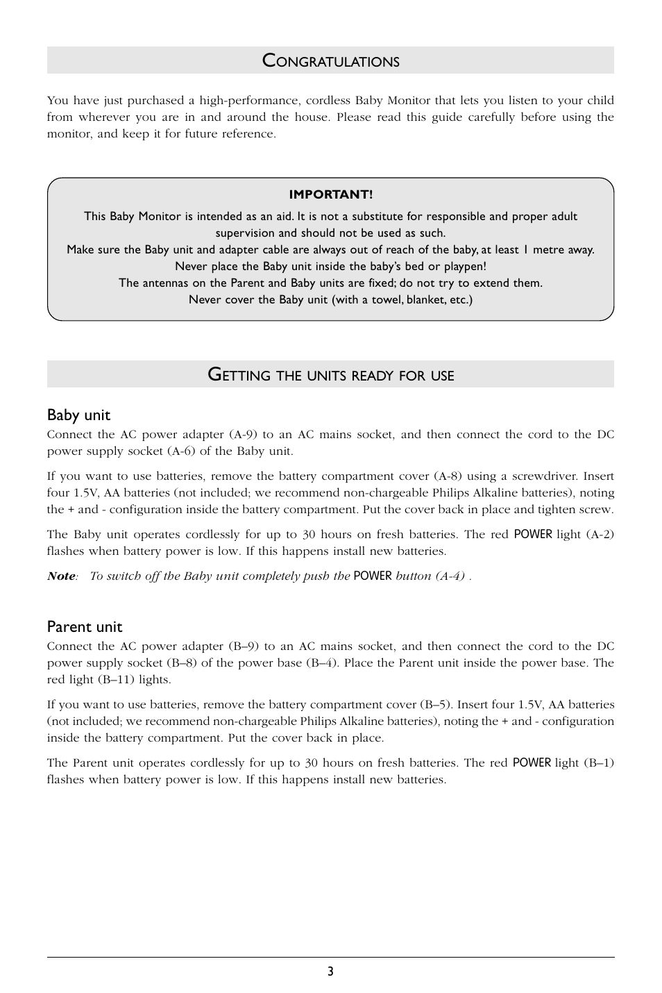 Philips SBCSC363 User Manual | Page 4 / 75