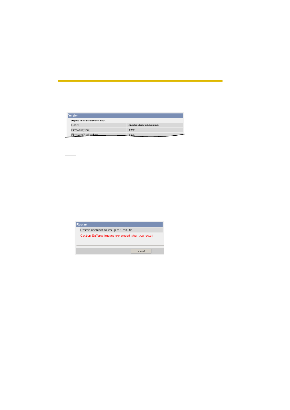 1 confirming the status, 2 restarting the camera, E 75 | Ge 75) | Philips BL-C10 User Manual | Page 75 / 110