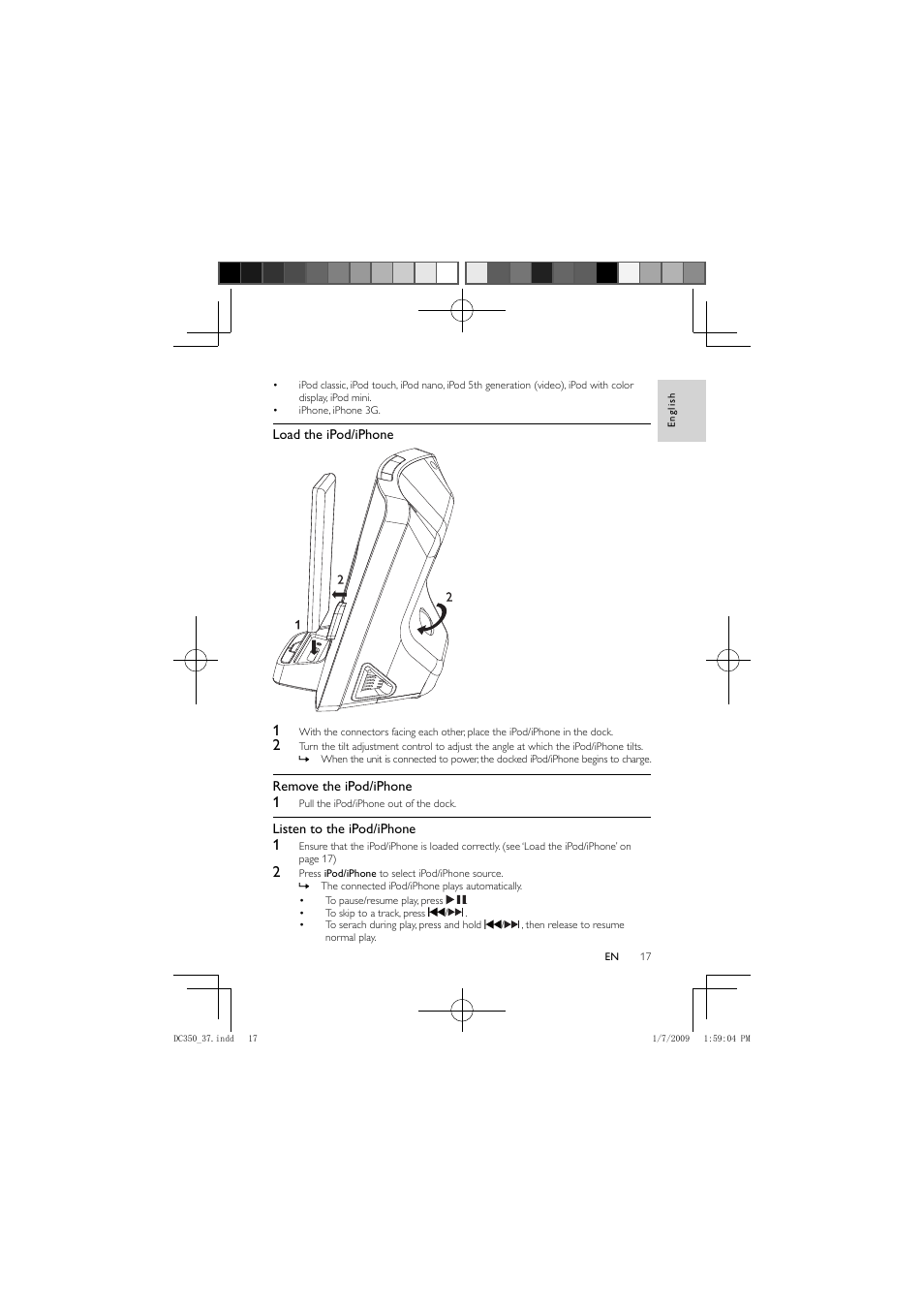 Philips DC350/37 User Manual | Page 16 / 28