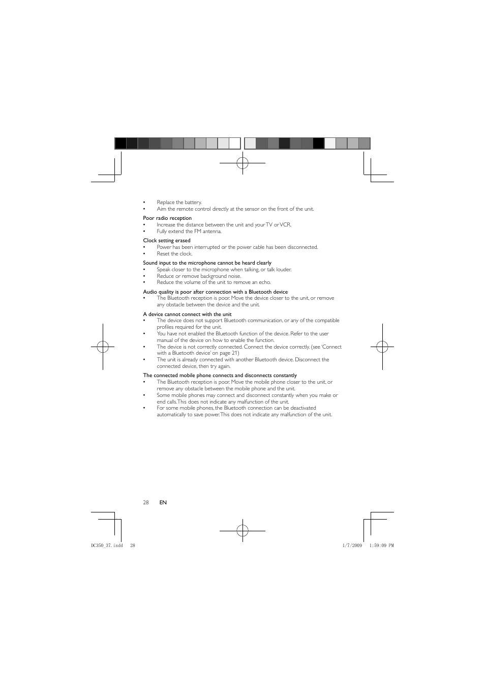 Philips DC350/37 User Manual | Page 27 / 28