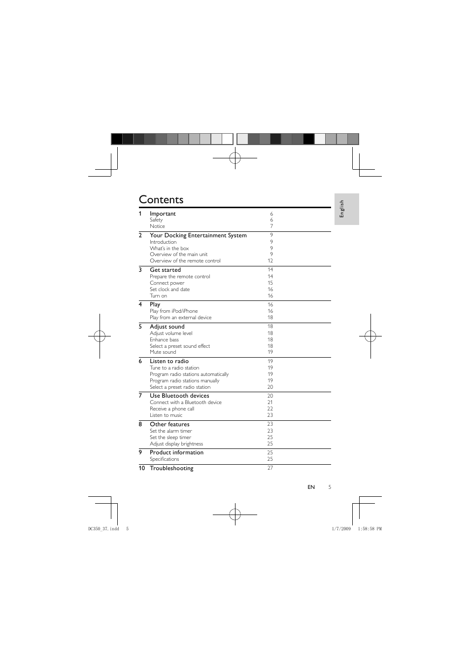 Philips DC350/37 User Manual | Page 4 / 28