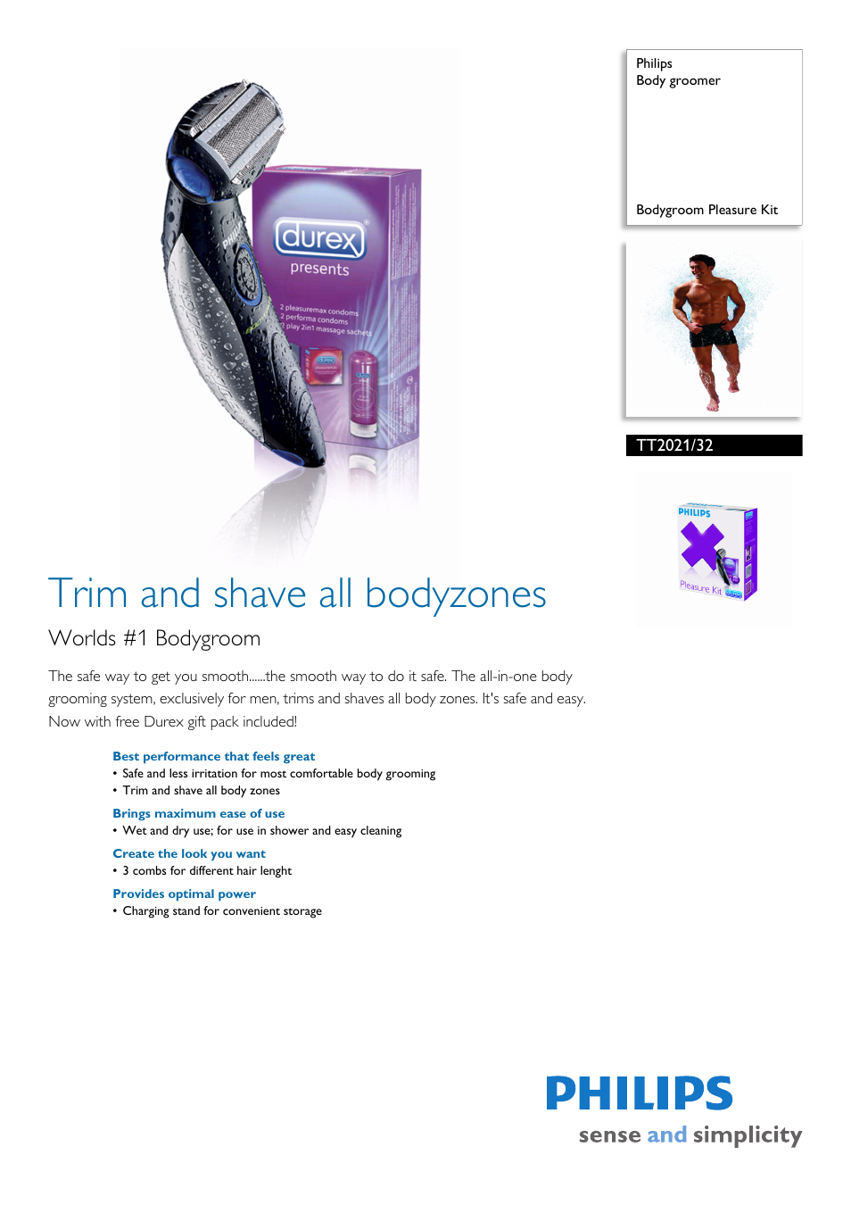 Philips TT2021/32 User Manual | 2 pages