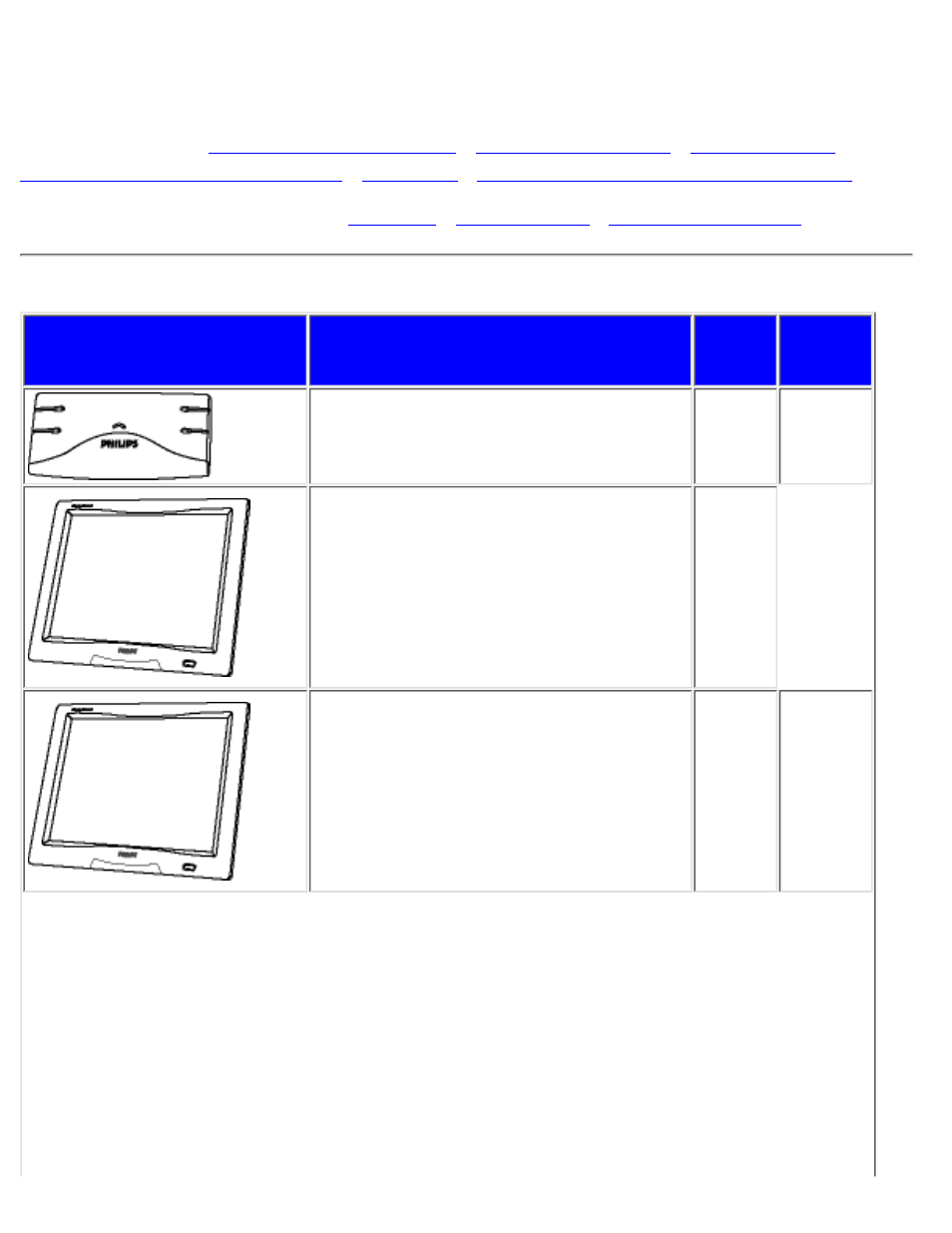 Accessoires (extra, optioneel) | Philips 170B2T User Manual | Page 62 / 85