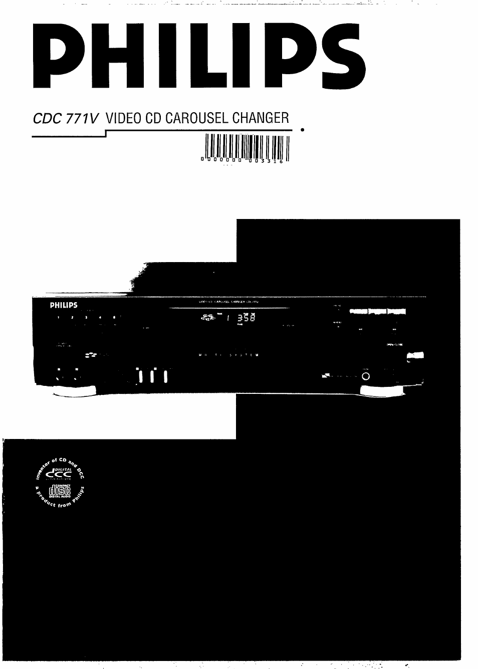 Philips CDC771V User Manual | 21 pages