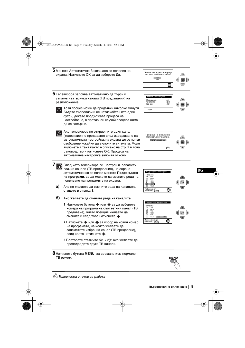 Sony KV-29CL10K User Manual | Page 29 / 122