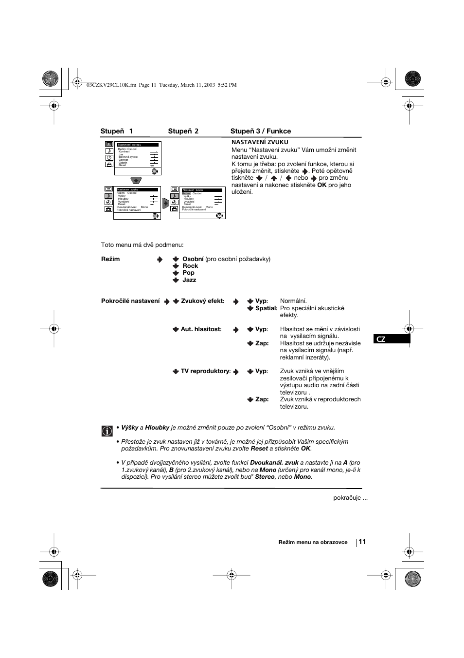 Sony KV-29CL10K User Manual | Page 51 / 122