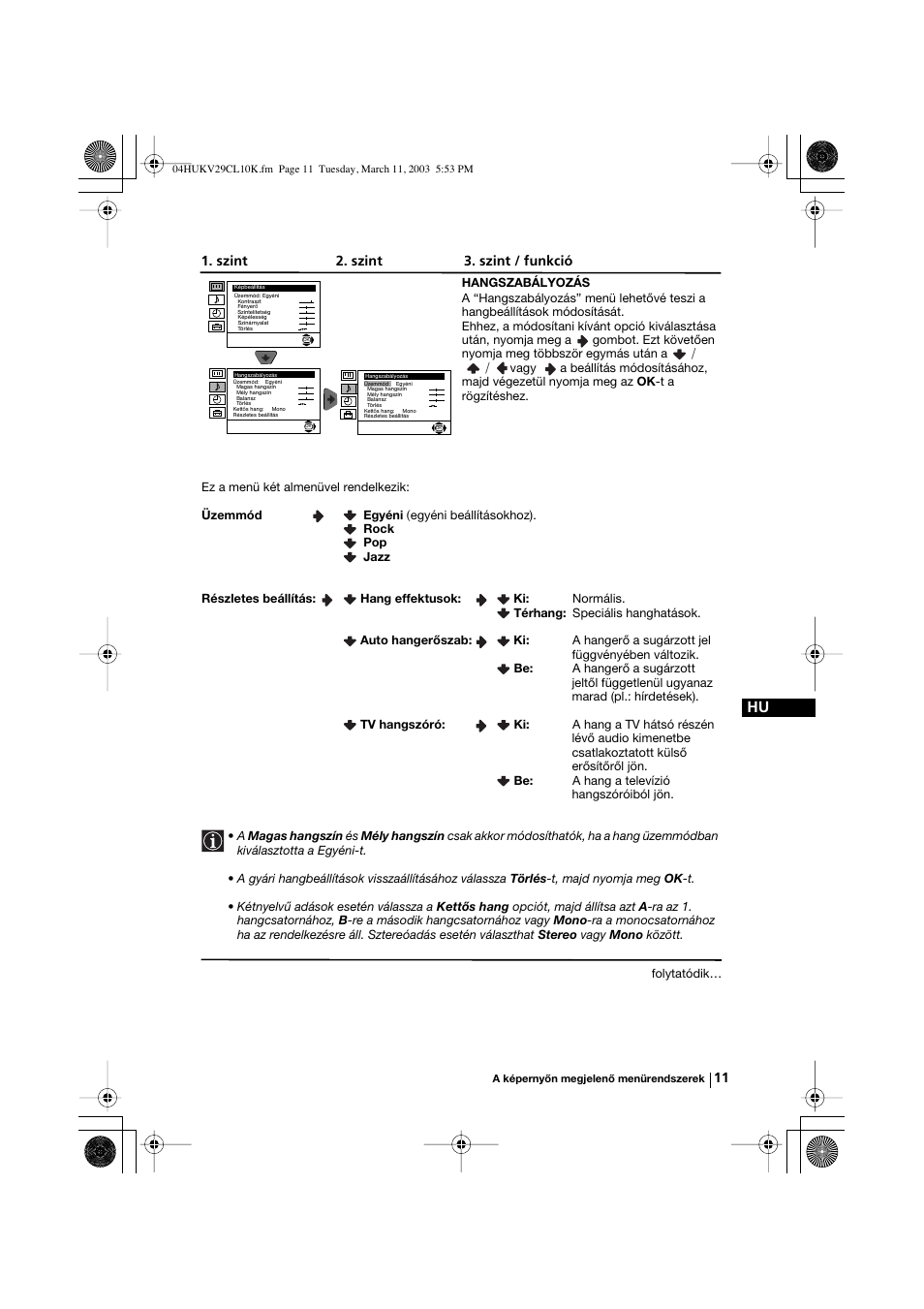 Sony KV-29CL10K User Manual | Page 71 / 122