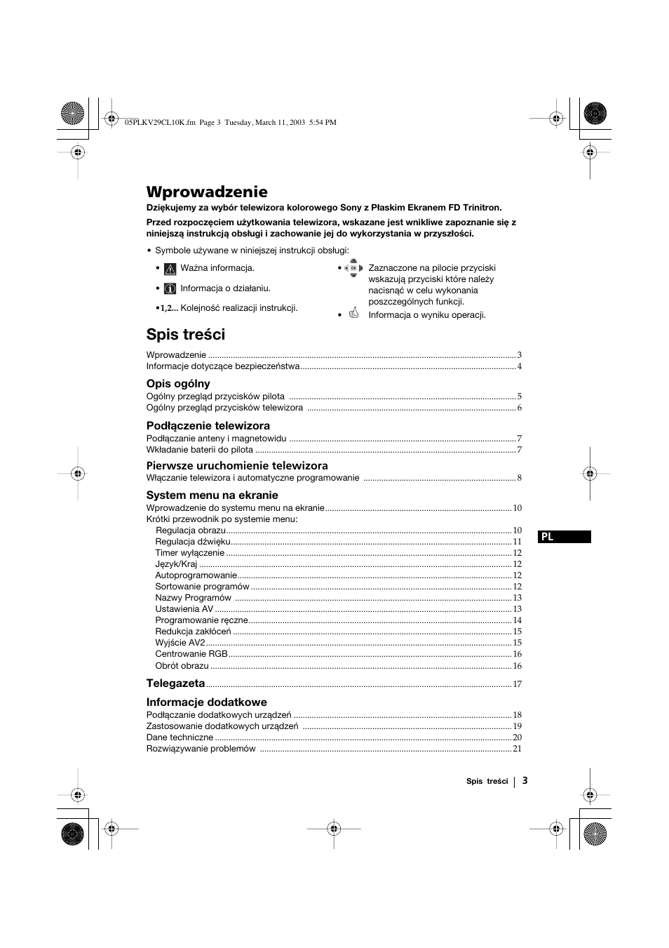 Sony KV-29CL10K User Manual | Page 83 / 122