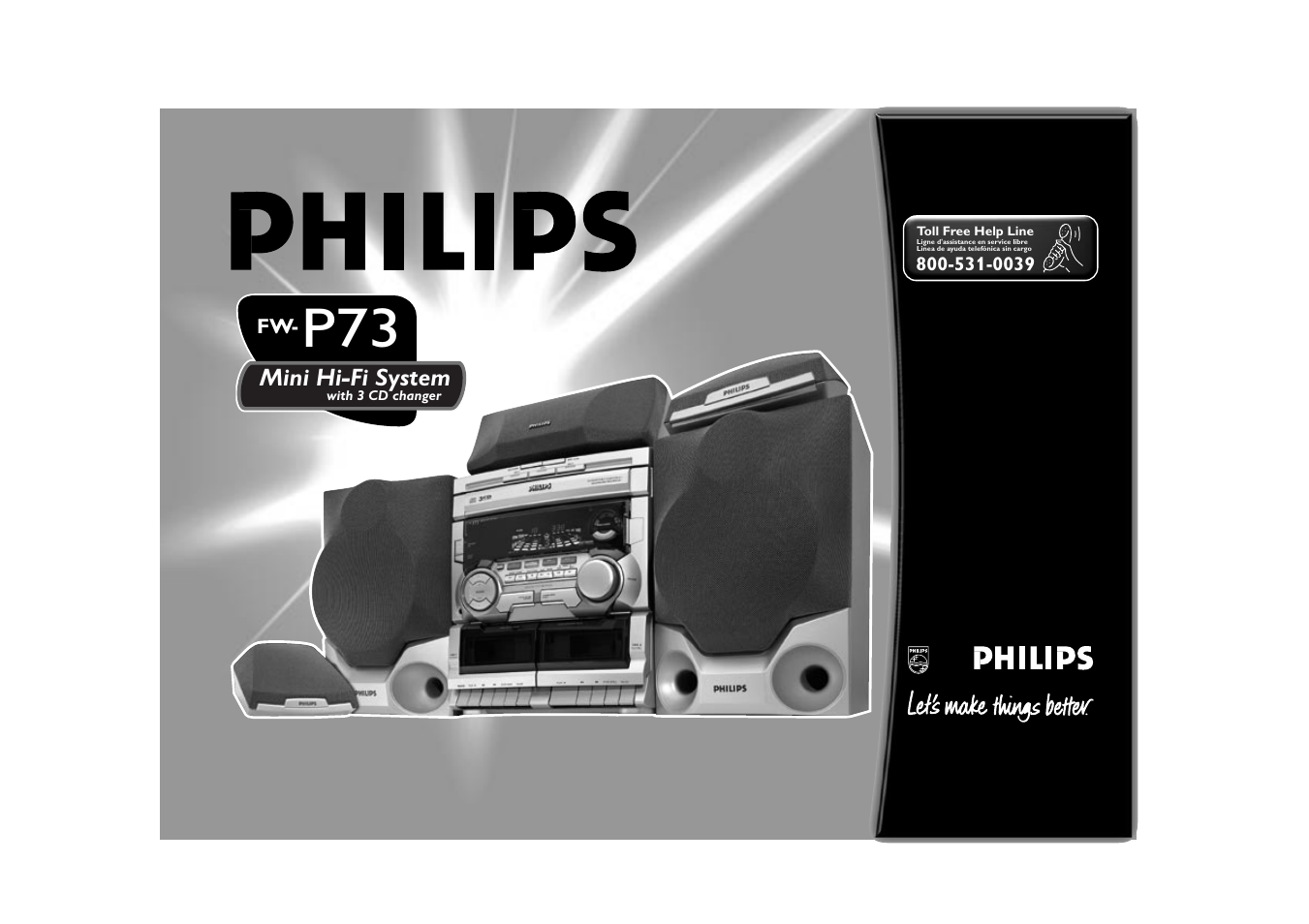 Philips FW-P73 User Manual | 31 pages