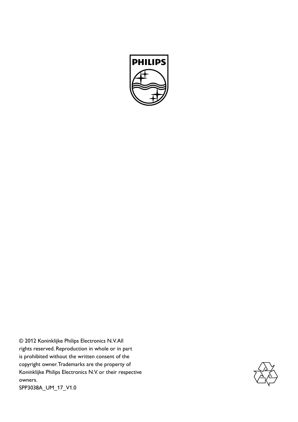 Philips SPP3038A User Manual | Page 10 / 10