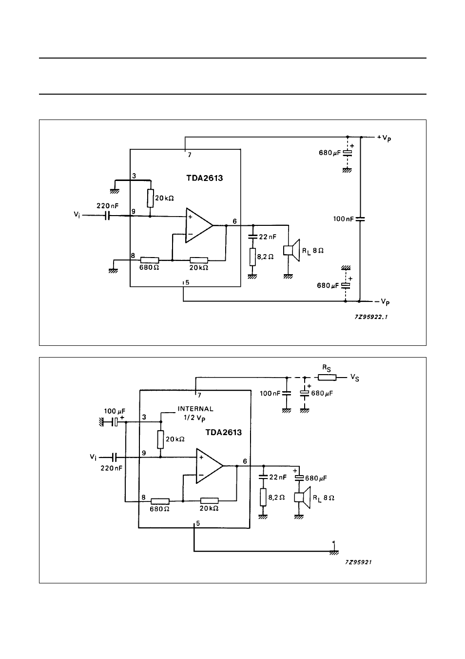 Application information | Philips TDA2613 User Manual | Page 8 / 11