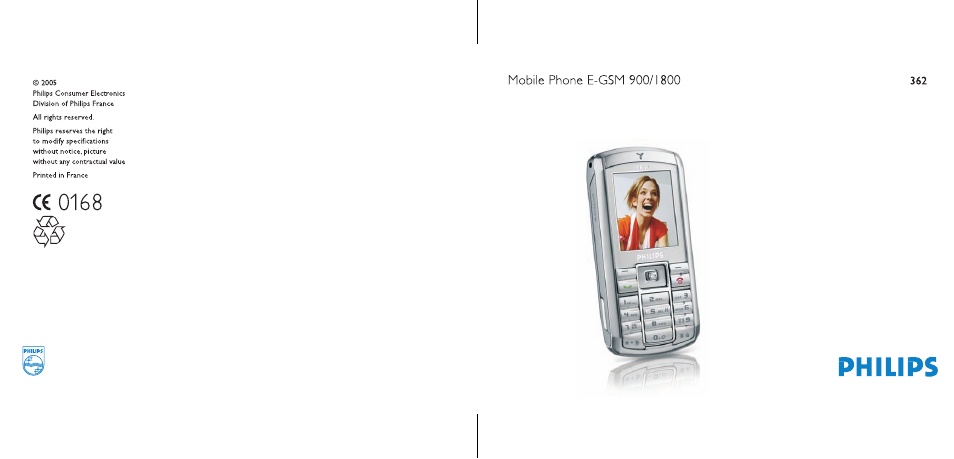 Philips E-GSM 1800 User Manual | 77 pages