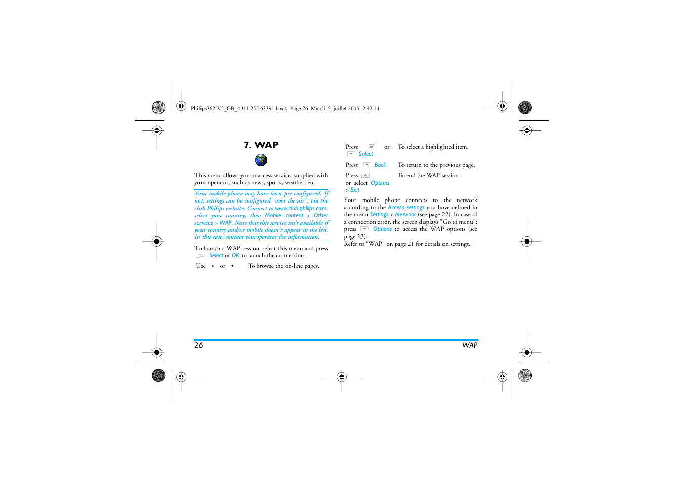 Philips E-GSM 1800 User Manual | Page 32 / 77