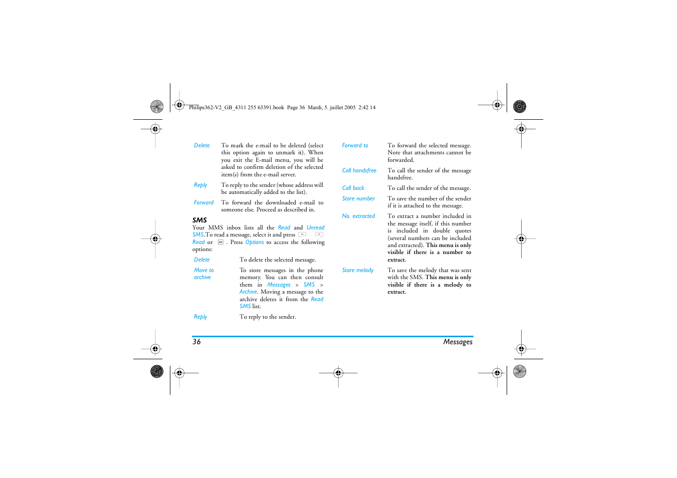 Philips E-GSM 1800 User Manual | Page 42 / 77