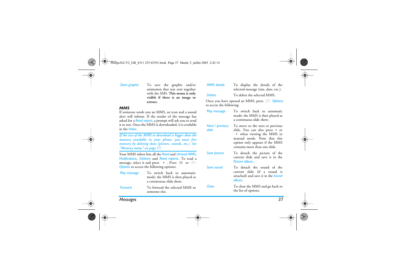 Philips E-GSM 1800 User Manual | Page 43 / 77