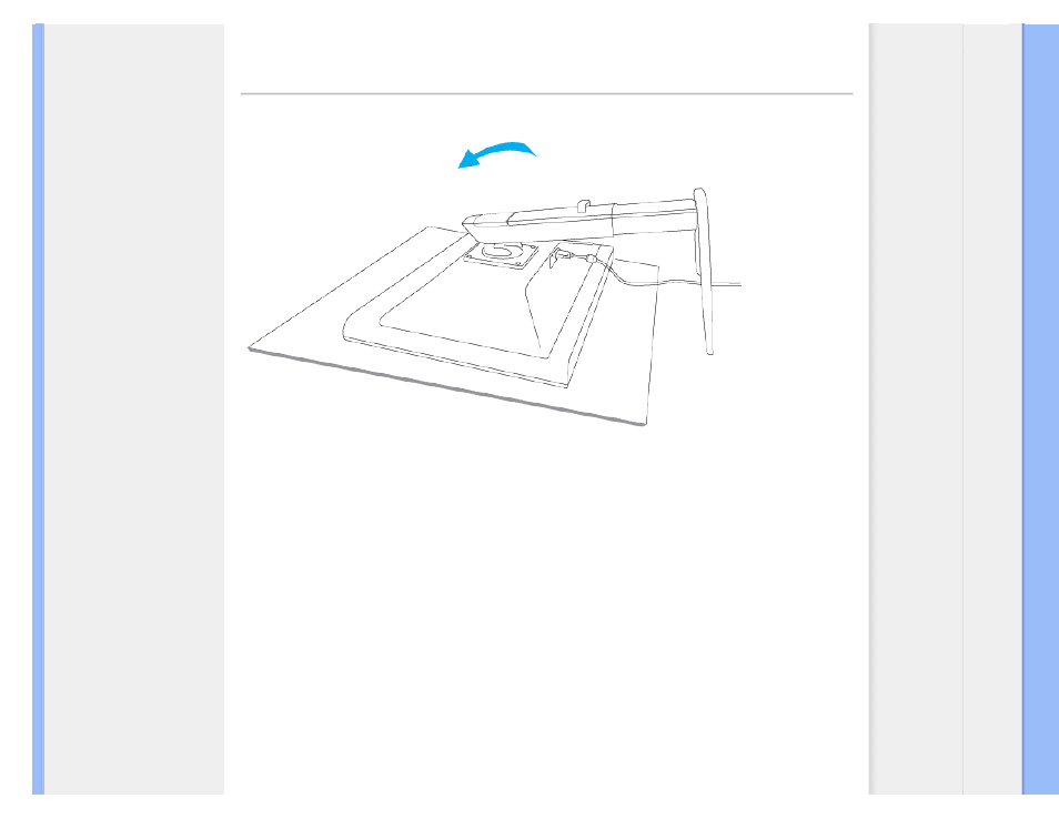 Vesa standard mounting | Philips LCD MONITOR ELECTRONIC 190P7 User Manual | Page 59 / 102