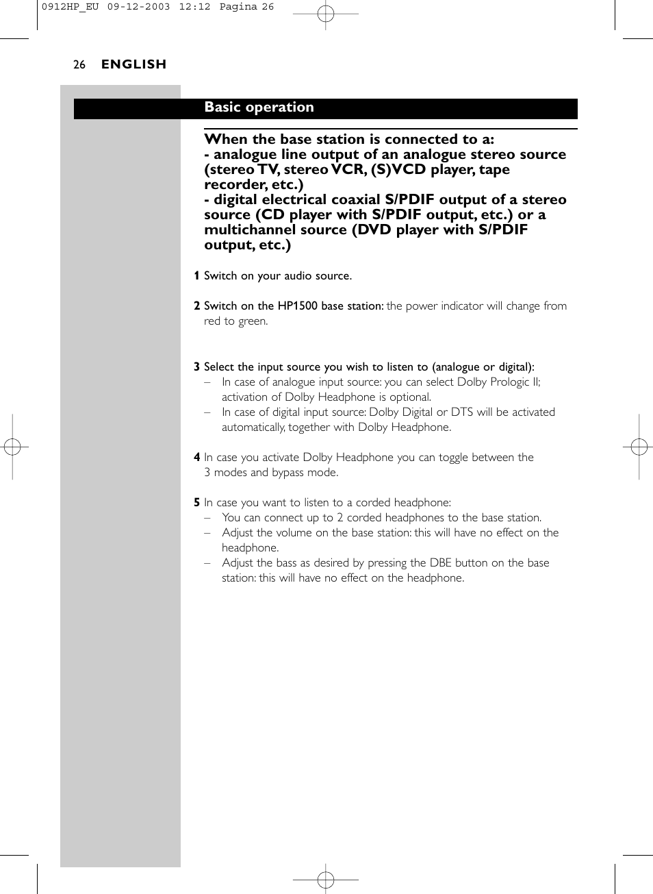 Philips HP1500 User Manual | Page 26 / 30