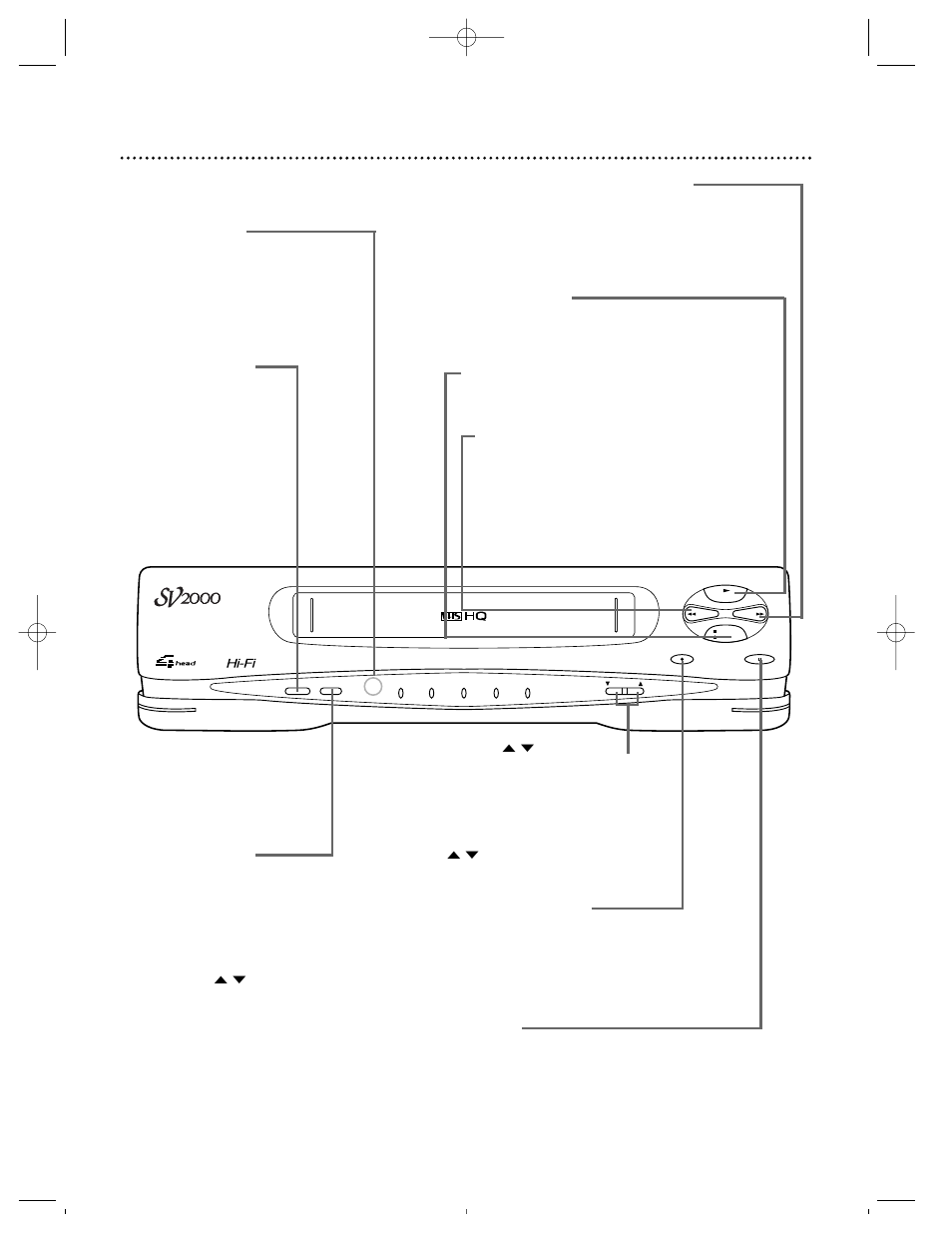 Front panel 21 | Philips SVZ162 User Manual | Page 21 / 52