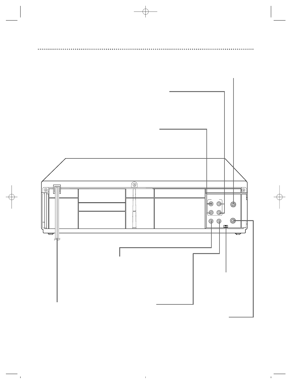 22 rear panel | Philips SVZ162 User Manual | Page 22 / 52