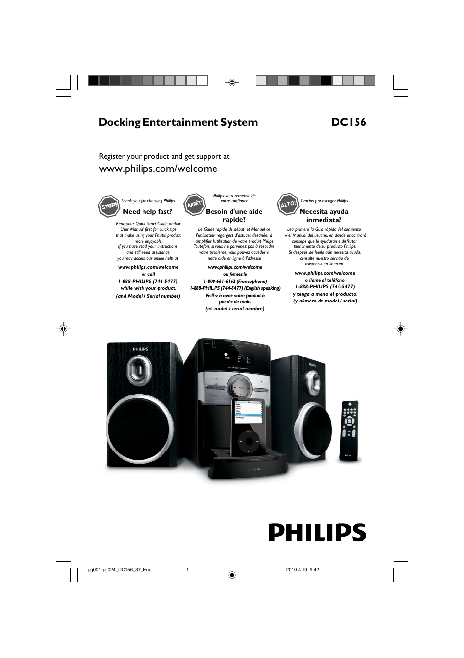 Philips DC156/37 User Manual | 25 pages