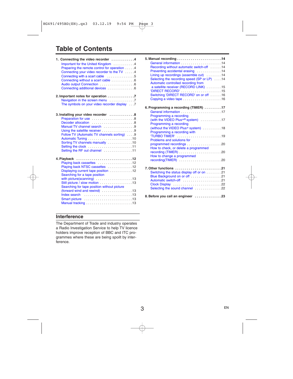 Philips VR752/07 User Manual | 24 pages