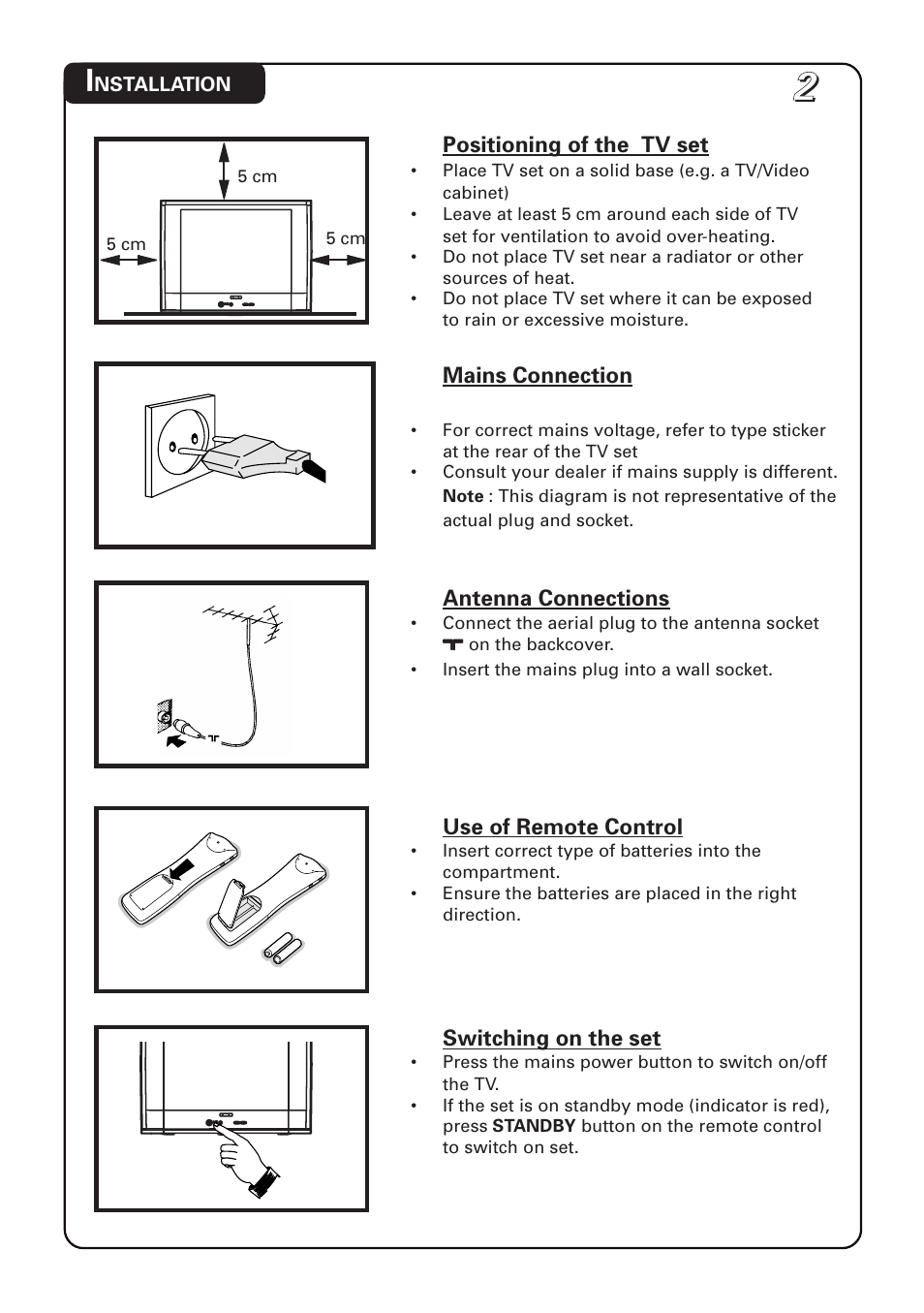 Philips 20PT1582 User Manual | Page 2 / 22