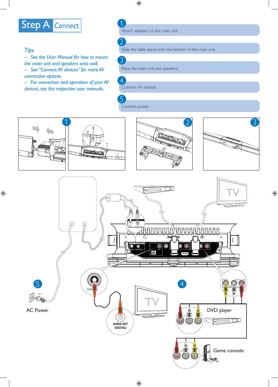 Tips | Philips HSB2313A/F7 User Manual | Page 2 / 4