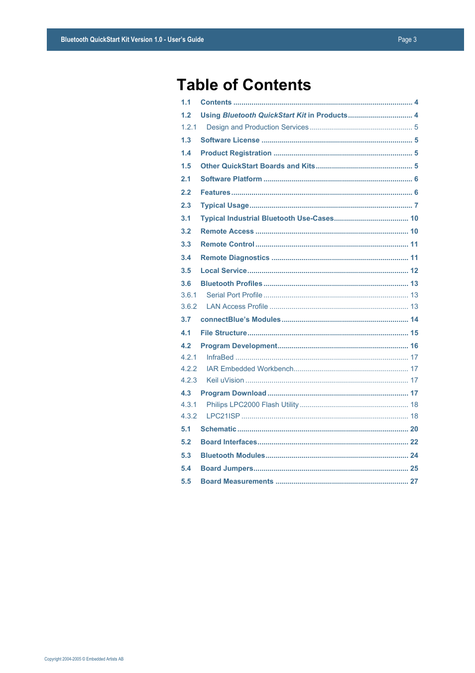 Philips Bluetooth QuickStart Kit User Manual | Page 3 / 74