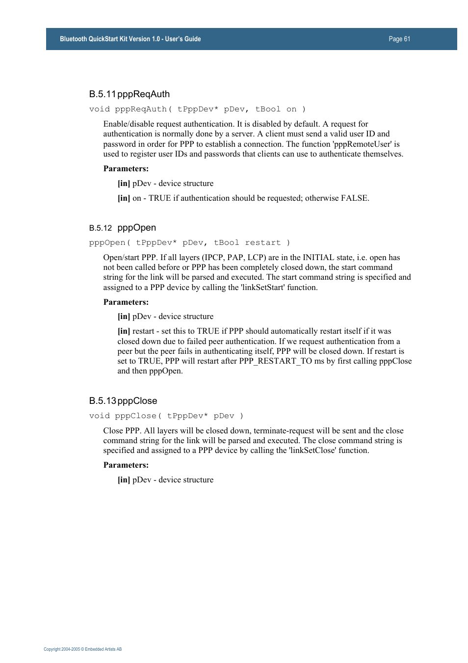 Philips Bluetooth QuickStart Kit User Manual | Page 61 / 74