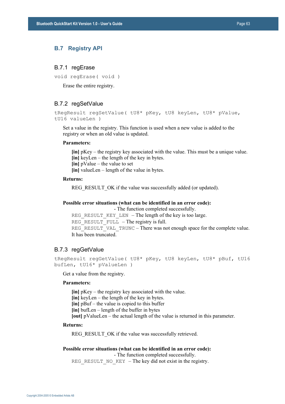 Philips Bluetooth QuickStart Kit User Manual | Page 63 / 74