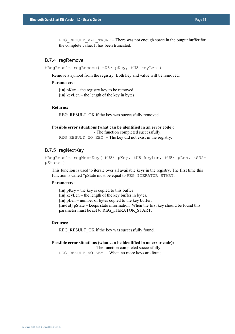 Philips Bluetooth QuickStart Kit User Manual | Page 64 / 74