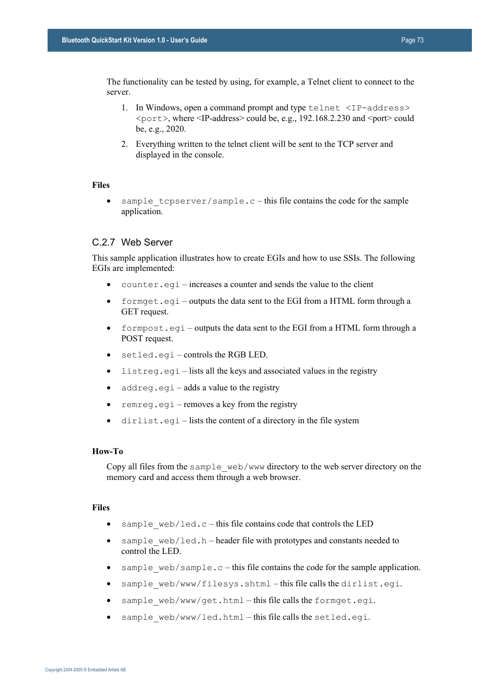 Philips Bluetooth QuickStart Kit User Manual | Page 73 / 74