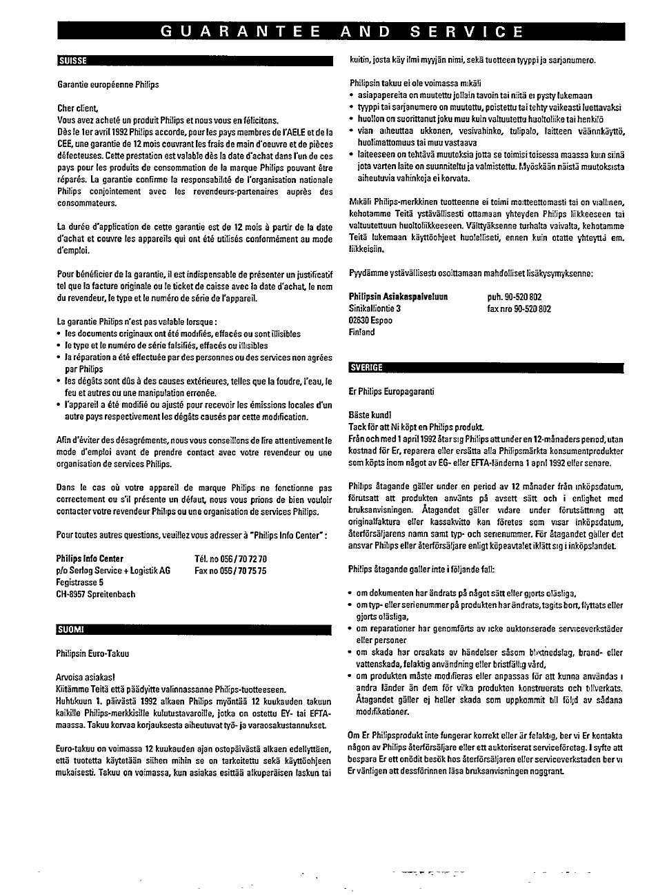 Philips 22ER9142 User Manual | Page 12 / 17