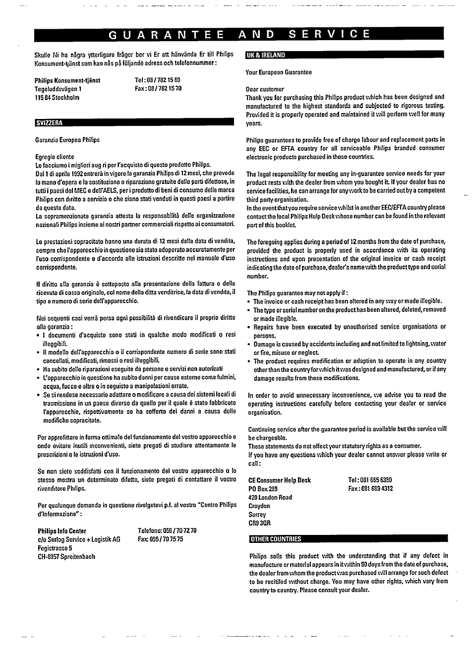 Philips 22ER9142 User Manual | Page 13 / 17