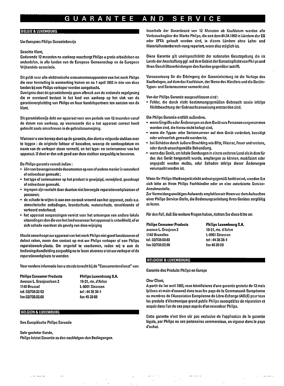 Philips 22ER9142 User Manual | Page 6 / 17