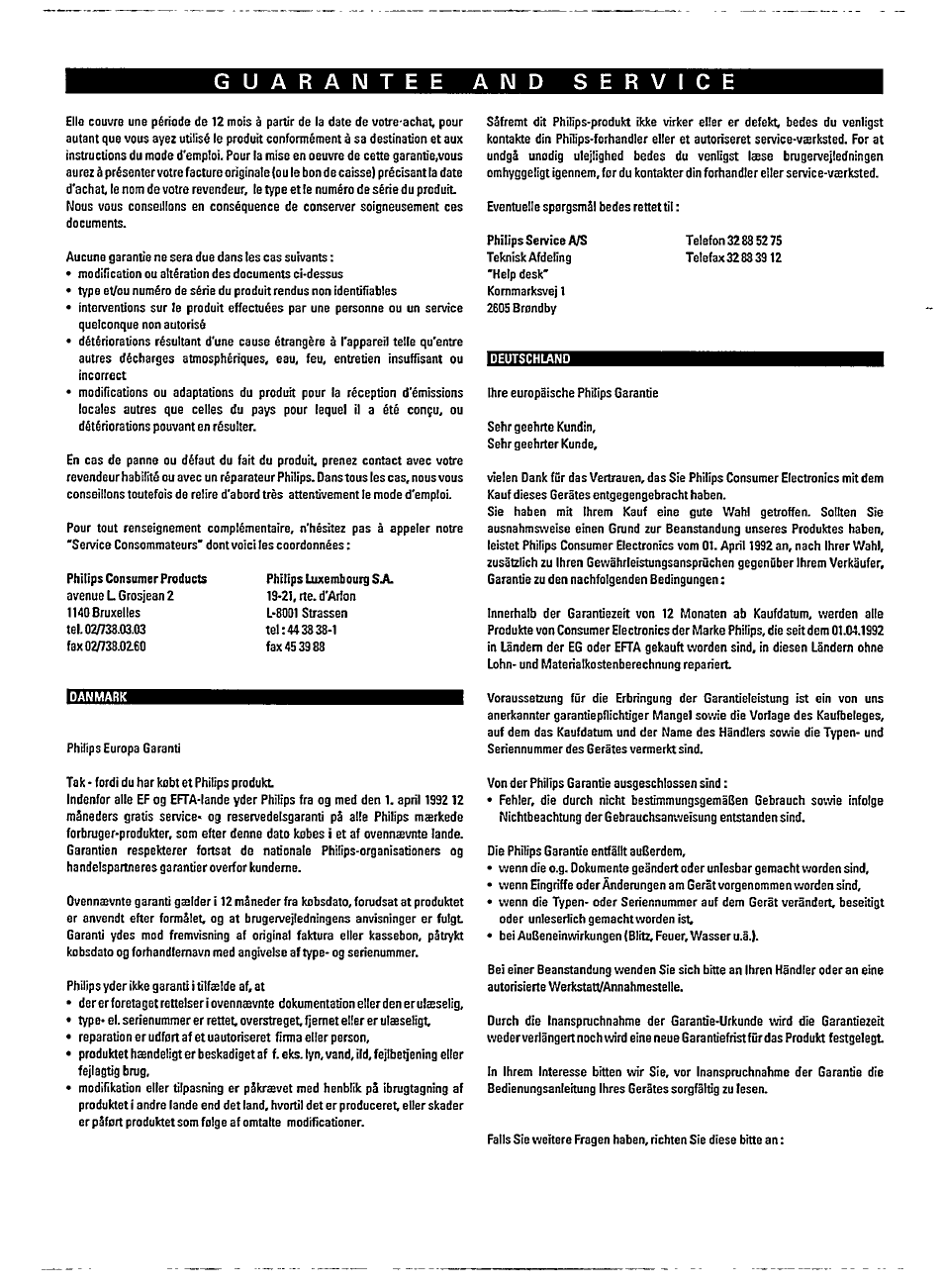 Philips 22ER9142 User Manual | Page 7 / 17