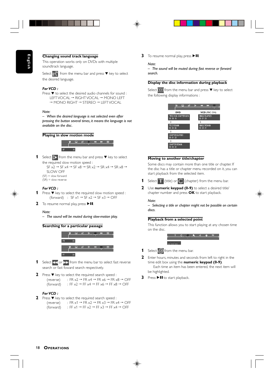 Philips LX-3000D User Manual | Page 18 / 23