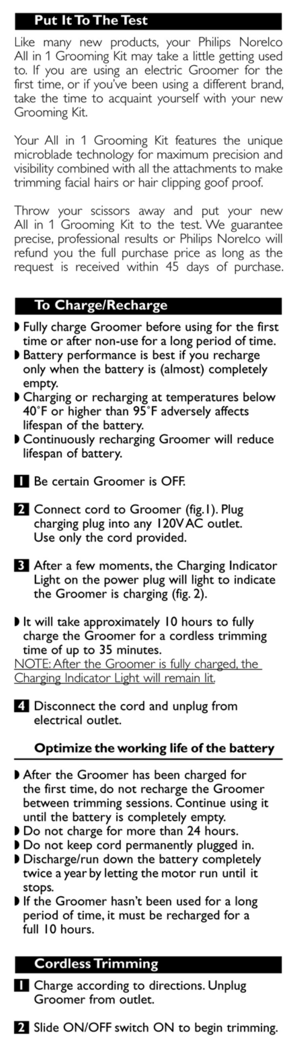 Philips G480 User Manual | Page 4 / 14