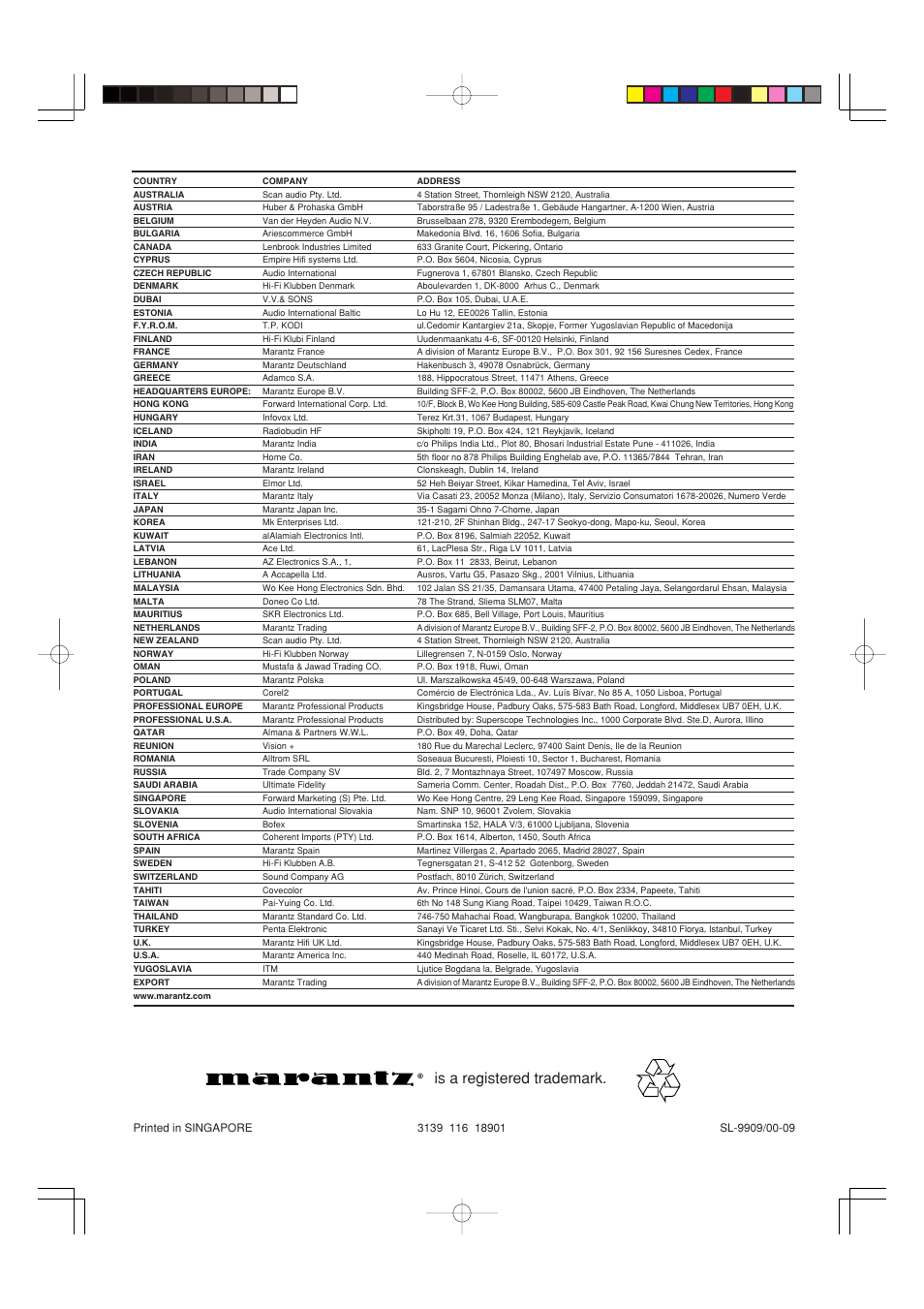 Is a registered trademark | Philips CD5000 User Manual | Page 14 / 14